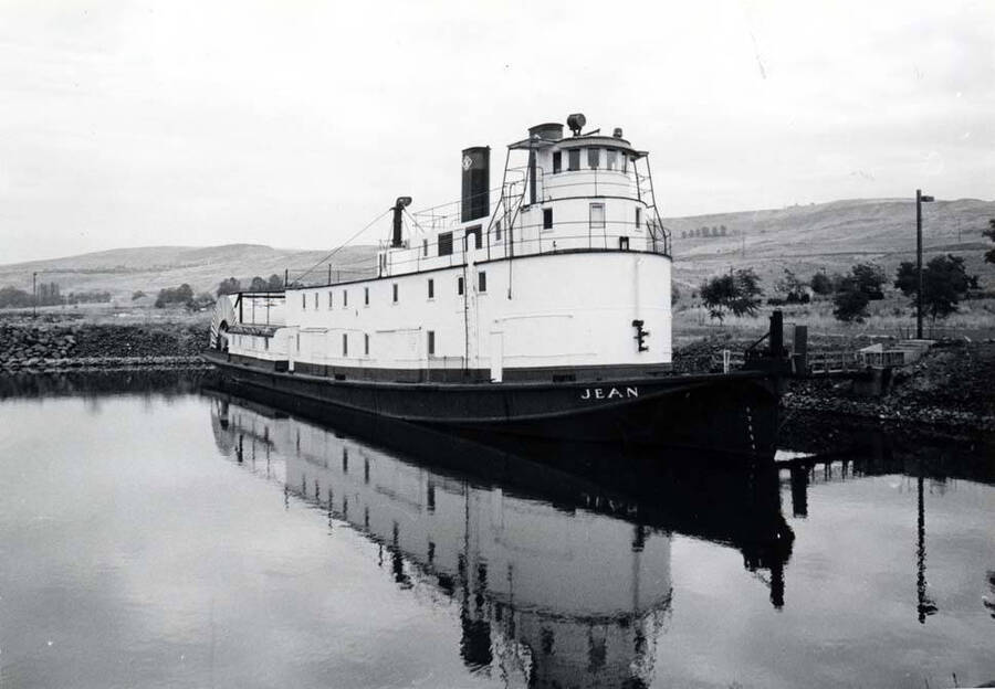 Riverboat Jean of Lewiston Idaho. Picture by Clifford M. Ott, September 11, 1984.