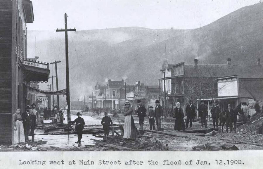 After the flood of January 12, 1900.
