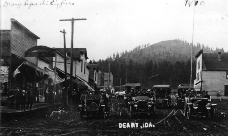 In 1910 before the big fire.