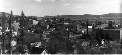Looking southeast across Moscow in 1968