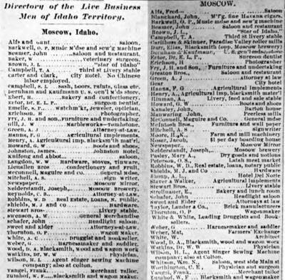 Thursday, April 19, 1888; Saturday, January 4, 1890