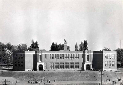 Built about 1928. Located on the southwest corner of A and Adams streets at the site of the old Irving School.
