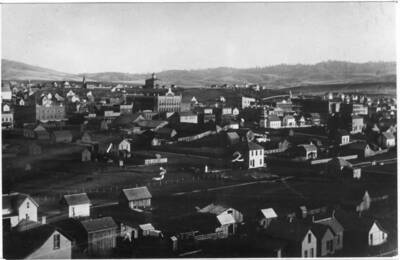 Nos. 1 and 2 houses were moved to Almon Street in 1907 to clear the block for the arrival of the Spokane & Inland Electric Railroad.