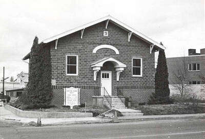 At the northwest corner of Eighth and Washington streets. Picture taken March 22, 1981.