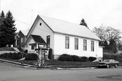 At the northeast corner of Eighth and Jefferson streets. Picture by Clifford M. Ott, November 6, 1977.