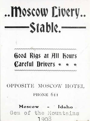 For Moscow Livery Stable.