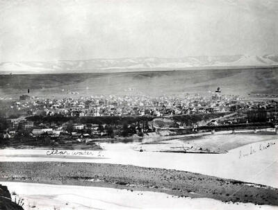 About 1900. 1- school, 2- Normal School.