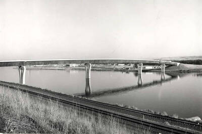 Some Day Bridge. Dedicated October 19, 1979, and named Red Wolf Crossing after a Nez Perce Indian chief. His great-great-granddaughter attended the ceremonies in a wheelchair.