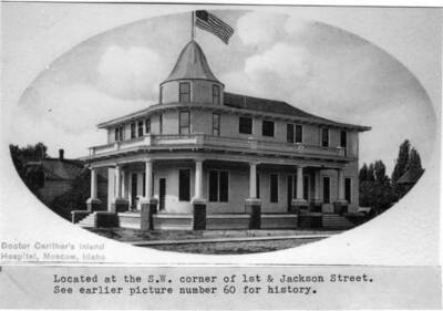 Located at the southwest corner of First and Jackson streets.