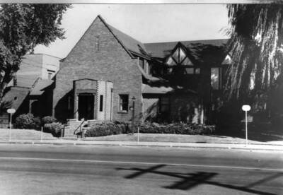 Built in 1930 at the northwest corner of First and Washington streets. Entrance was facing south on First Street.