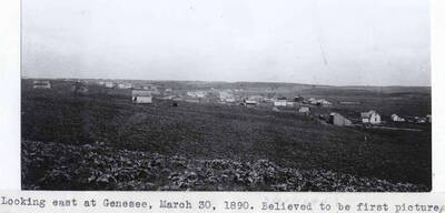 March 30, 1890. Believed to be first picture.