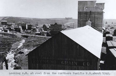 From the Northern Pacific R.R.[Railroad] about 1940. Joel and Cornwall pictures from Mrs. Ruth (Walker) Bruce.