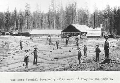 Located four miles east of Troy in the 1890s.