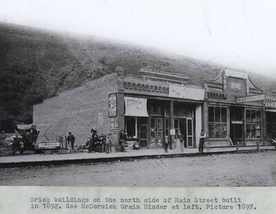 Built in 1892. See McCormick grain binder at left. Picture 1897.