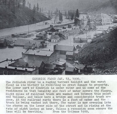 January 12, 1900. (Caption is from The Tribune 1900. See photo.)