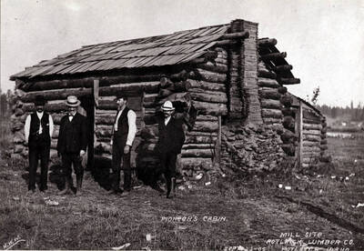 Located at the site of the Potlatch Lumber Company mill at Potlatch, September 22, 1905.