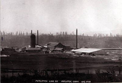 After burner installed, August 10, 1906.
