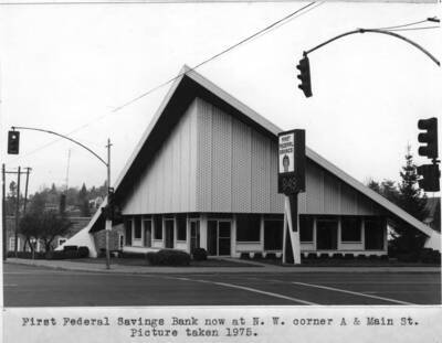 Now at northwest corner of A and Main streets. Picture taken 1975.