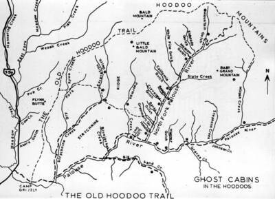 Ghost Cabins in the Hoodoos