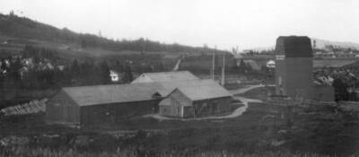 From a panoramic picture cut into three sections, top- looking northeast, center- looking east, and bottom- looking southeast. Believe picture was taken in the 1930s.