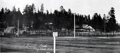 Left half of the above [90-5-131] panoramic of Bovill taken May 23, 1913.