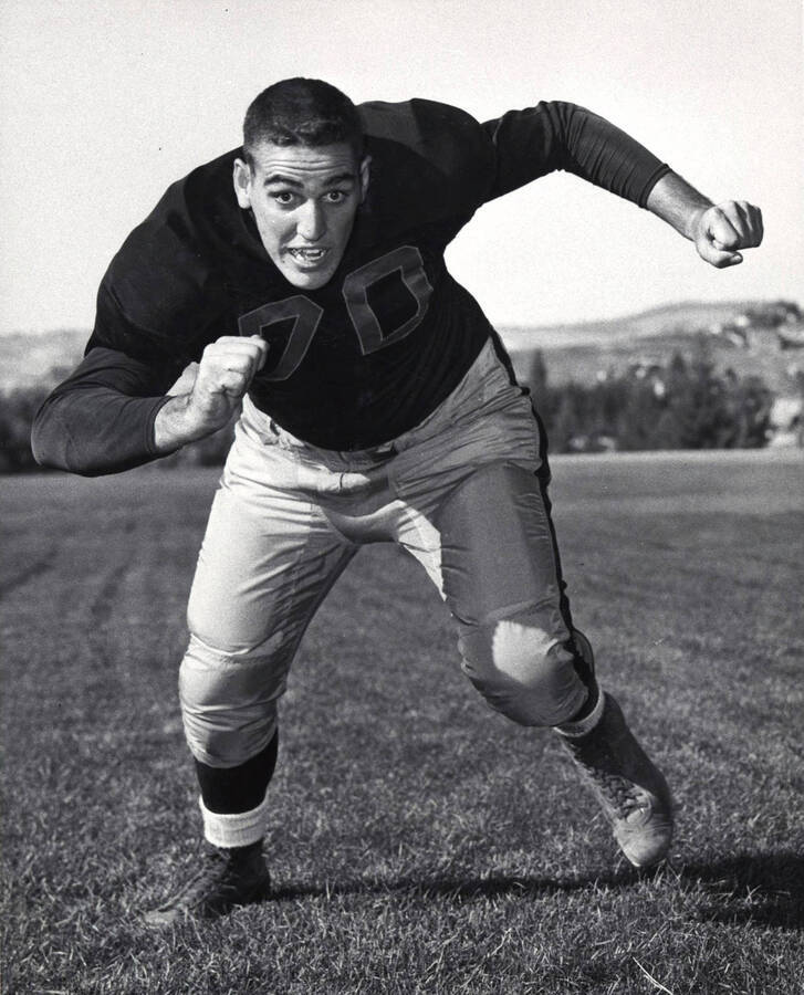 University of Idaho football player John Prestel (tackle).
