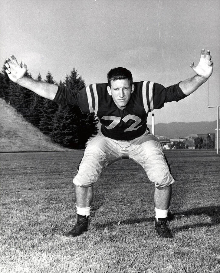 University of Idaho football player Dave Putnam (tackle).