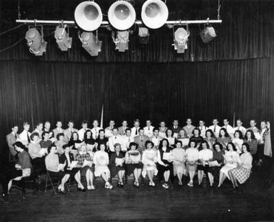 Picture of a Vandaleers practice.