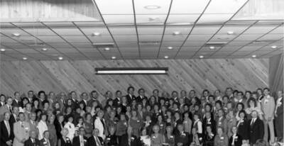 Group photo of those who attended the Golden Anniversary celebration.
