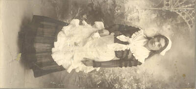 Aurelia Henry poses as Kate Hardcastle for her role in Idaho drama's production of "She Stoops to Conquer." Presented by the University of Idaho Dramatic Club and directed by Aurelia Henry.