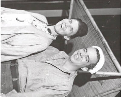 Gayle Hungerford and John Turner star as Bloody Mary and Billis in Idaho drama's production of "South Pacific." Directed by Ed Chavez in the Moscow High School Auditorium.