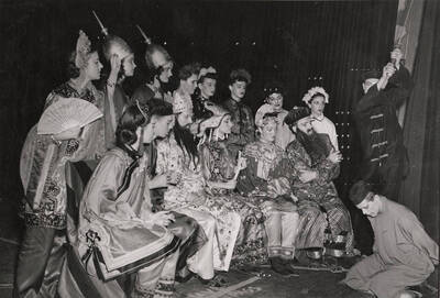 The ASUI production of "Lady Precious Stream." Directed and designed by Jean Collette.