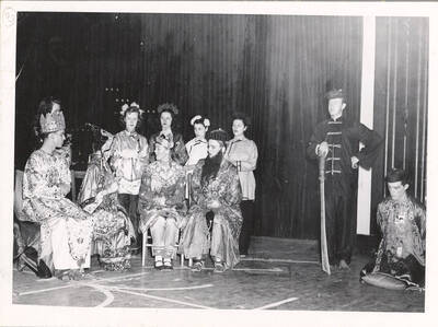 The ASUI production of "Lady Precious Stream." Directed and designed by Jean Collette.