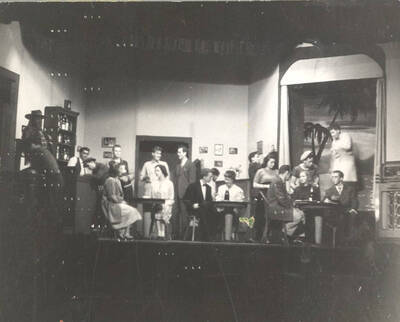 The ASUI production of "The Time of Your Life." Directed by Jean Collette in the University Auditorium.