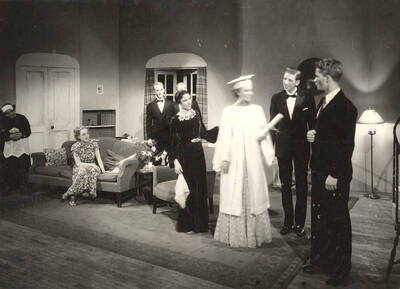 The ASUI production of "Lady of Letters." Directed by Jean Collette.