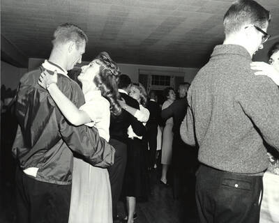 Couples dance at the Alpha Phi Nickel Hop.