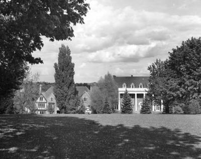 Kappa Sigma house on the northeast corner of Blake and Sweet Avenues , next to the Delta Chi house on the corner of University and Blake Avenues.