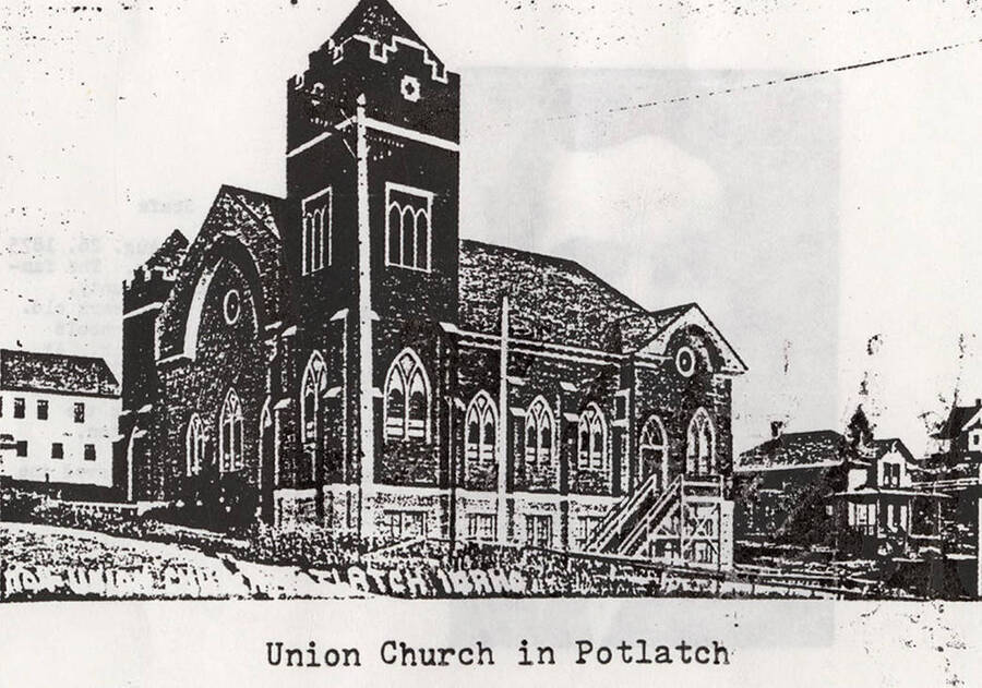 The Union Church in Potlatch, Idaho.