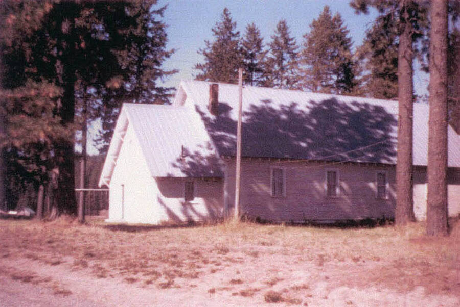 View of the Mt. Home Community Hall.