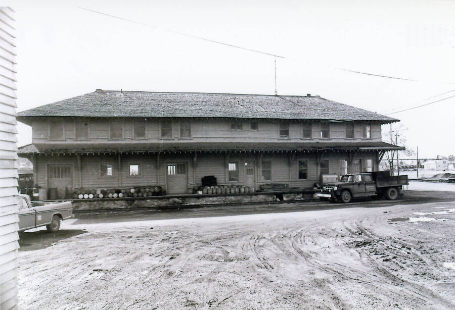 The WI&M Depot at Potlatch, Idaho.