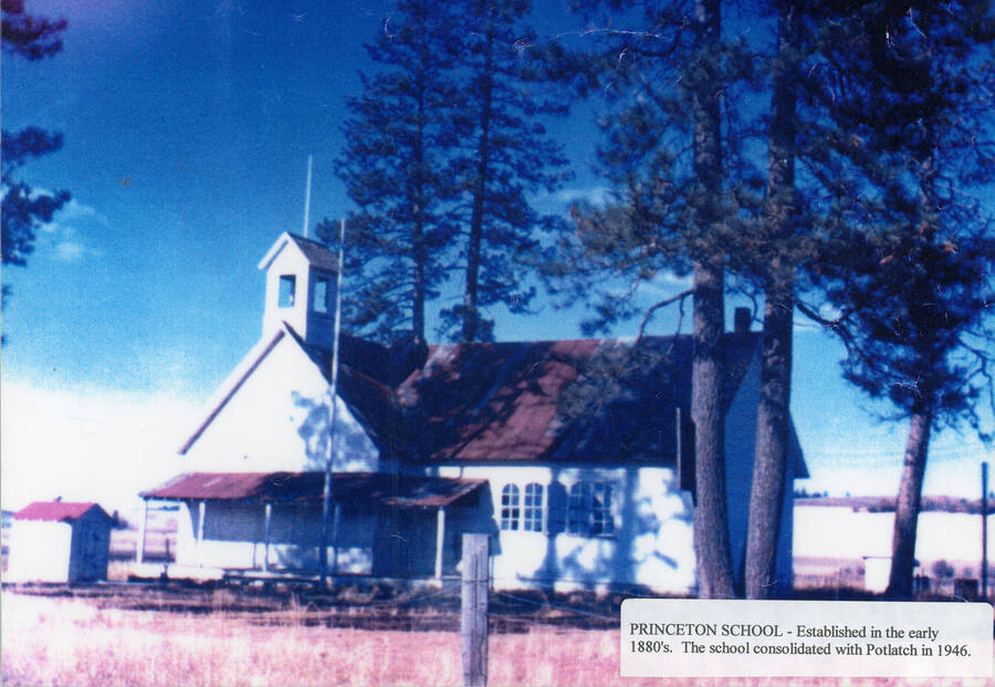 The Princeton School was established in the early 1880's and was consolidated with Potlatch in 1946.