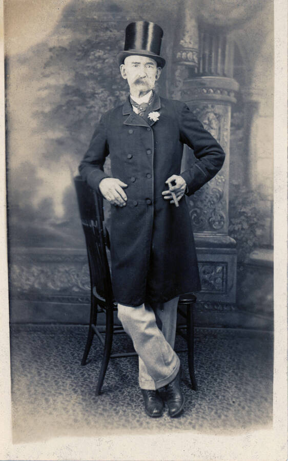 A formal portrait of M.F. Dameron.