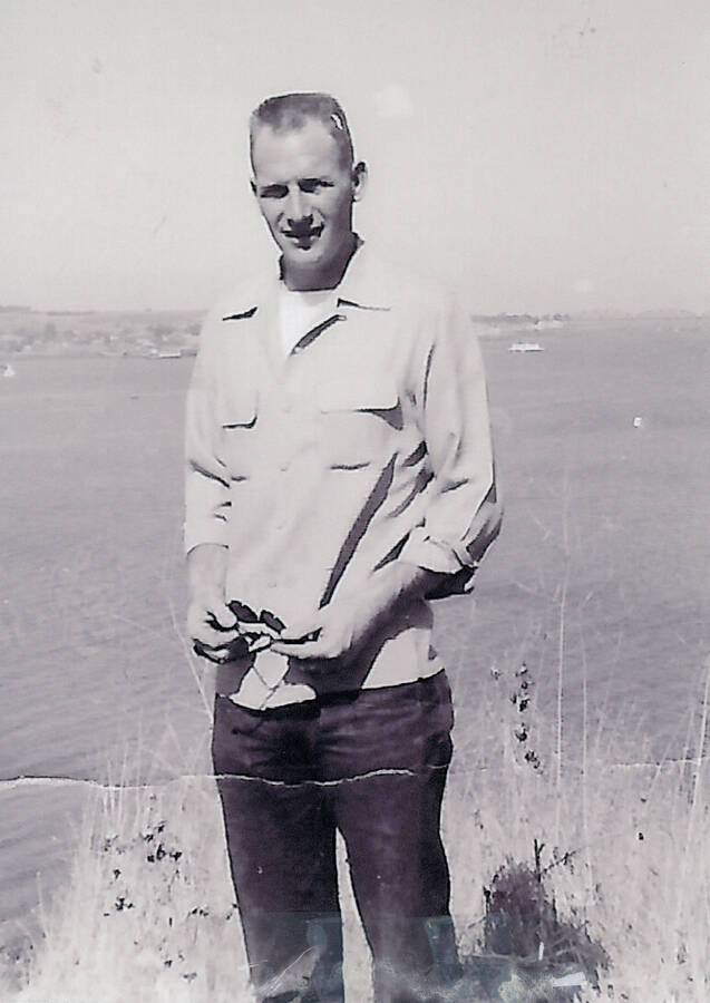 A photograph of Berwyn H. Palmer who served in the U.S. Air Force during the Korean War.