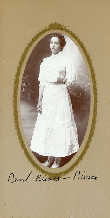 A photograph of Pearl Reeves-Pierce.