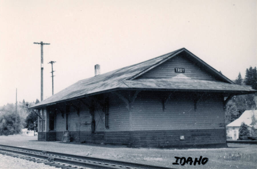 The depot at Troy, Idaho.