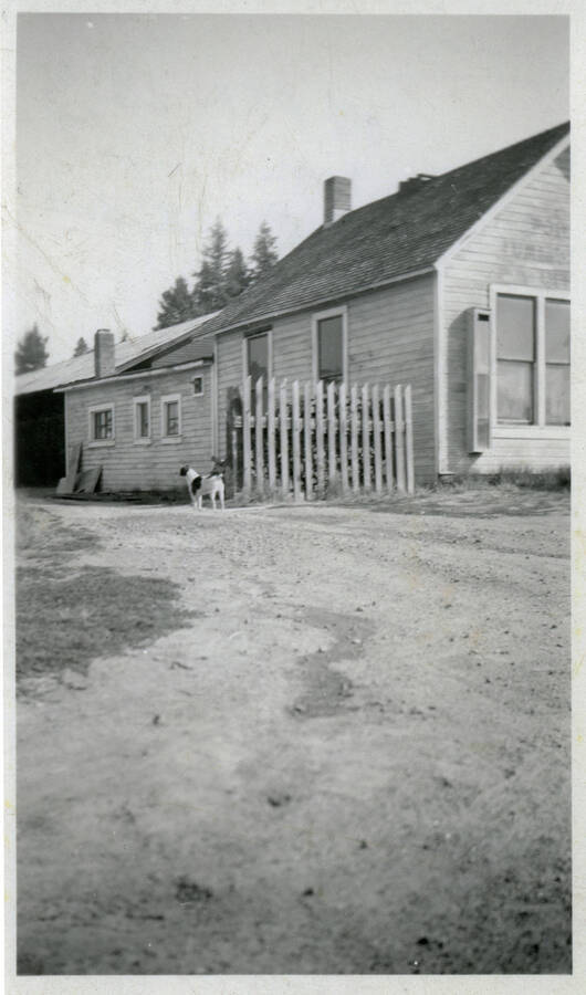 Photograph of the PTPA building in Bovill next to City Hall.