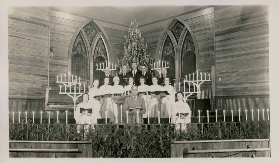 Photograph of the Union Church Choir.