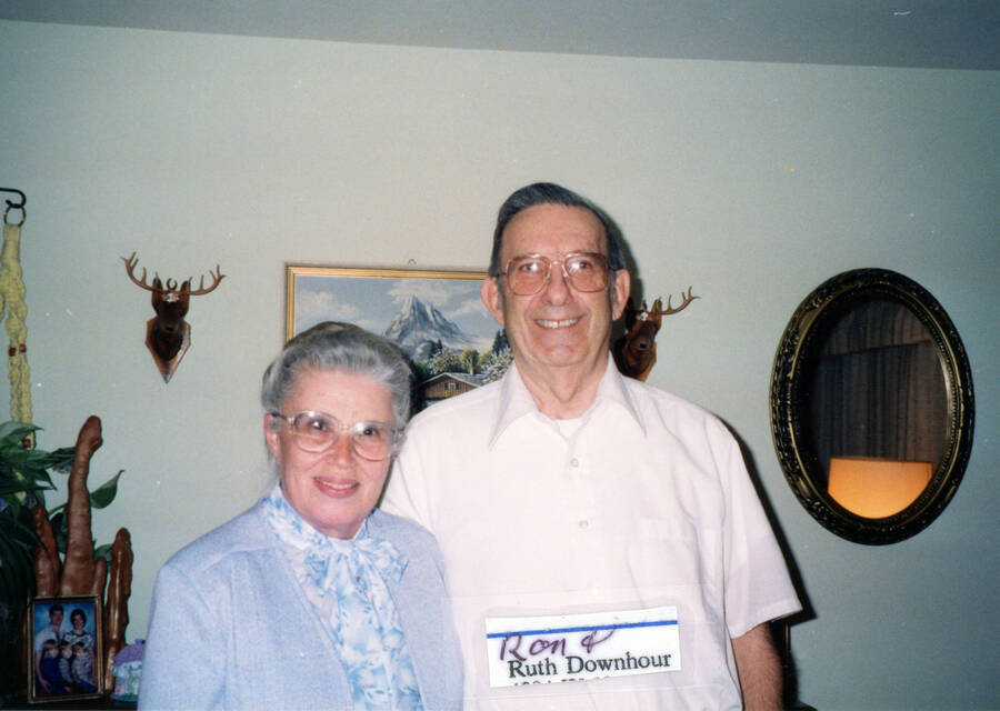 Photograph of Donald and Ruth Downhour.