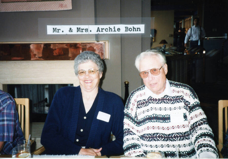 Photograph of Mr. and Mrs. Archie Bohn.
