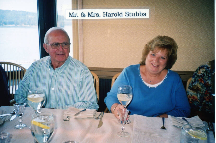 Photograph of Mr. and Mrs. Harold Stubbs.